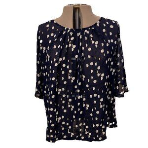 Focus 2000. Size 18. Chiffon Pullover Relaxed Fit. Kimono Style Raglan. B100